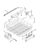 Upper rack and track parts