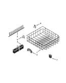Lower rack parts