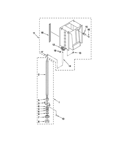 Powerscrew and ram parts