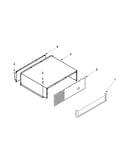 Top grille and unit cover parts