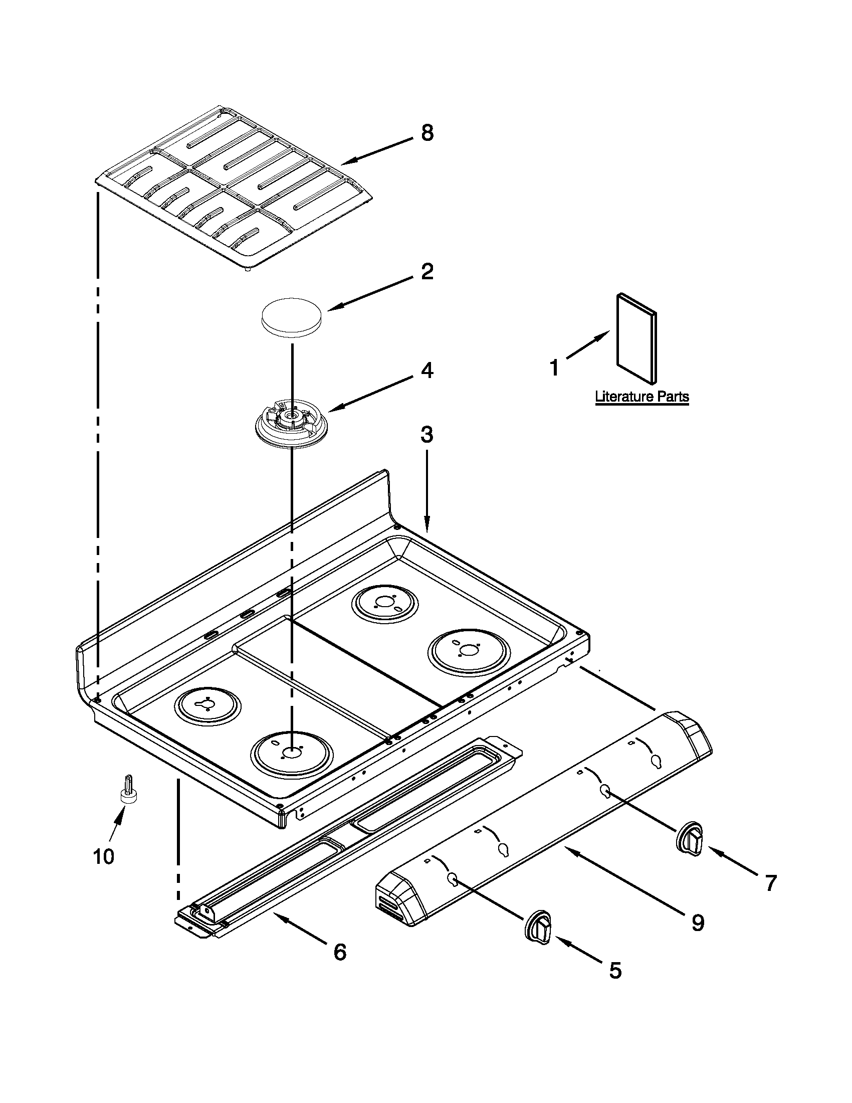 COOKTOP PARTS