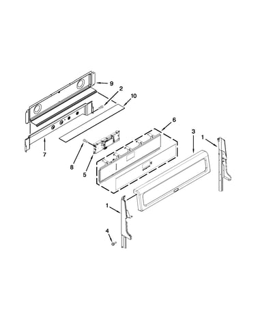 Control panel parts