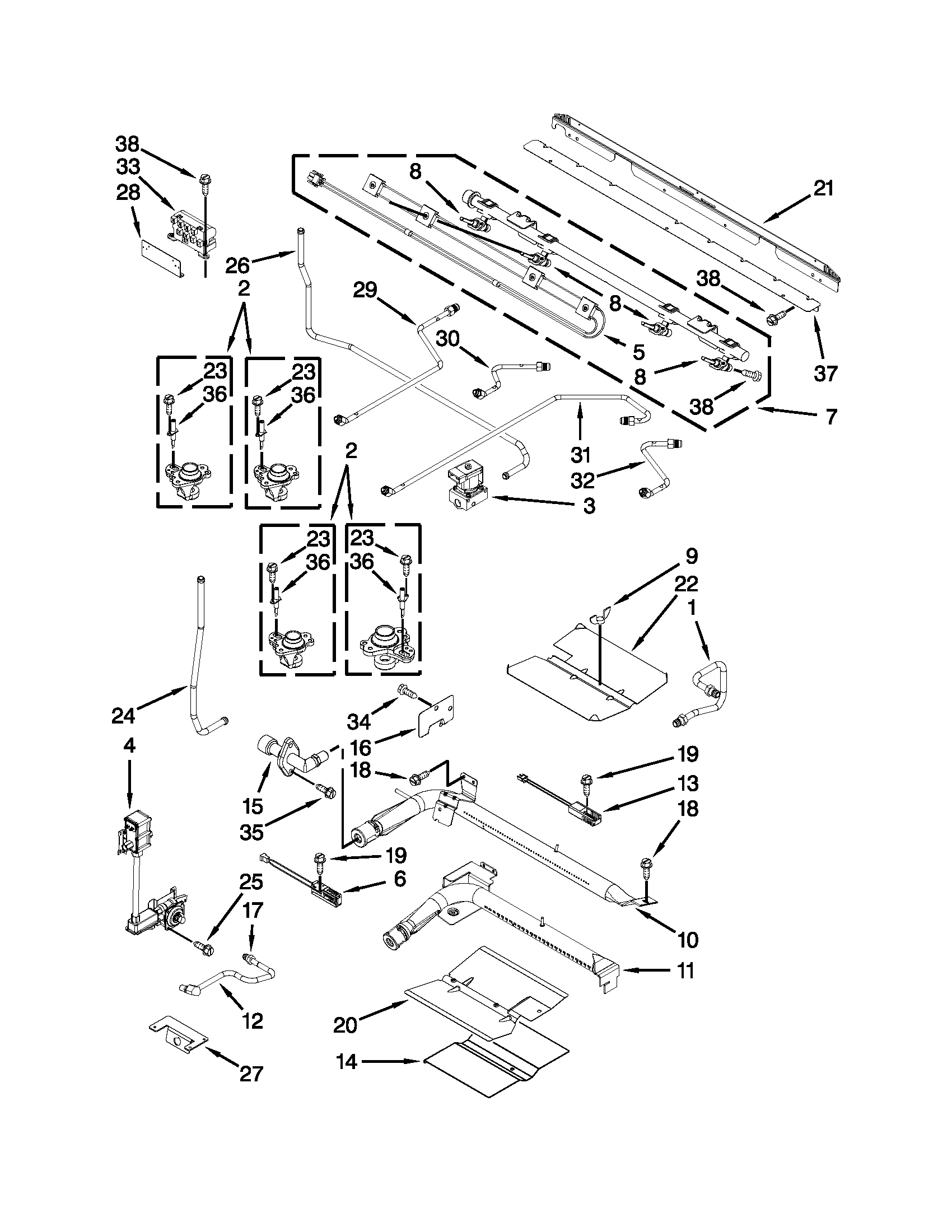 MANIFOLD PARTS