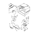 KitchenAid KFIS27CXMS5 freezer liner parts diagram