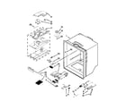 KitchenAid KFIS27CXMS5 refrigerator liner parts diagram