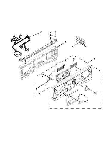 Control panel parts