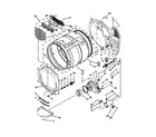 Whirlpool CGD8990XW2 bulkhead parts diagram