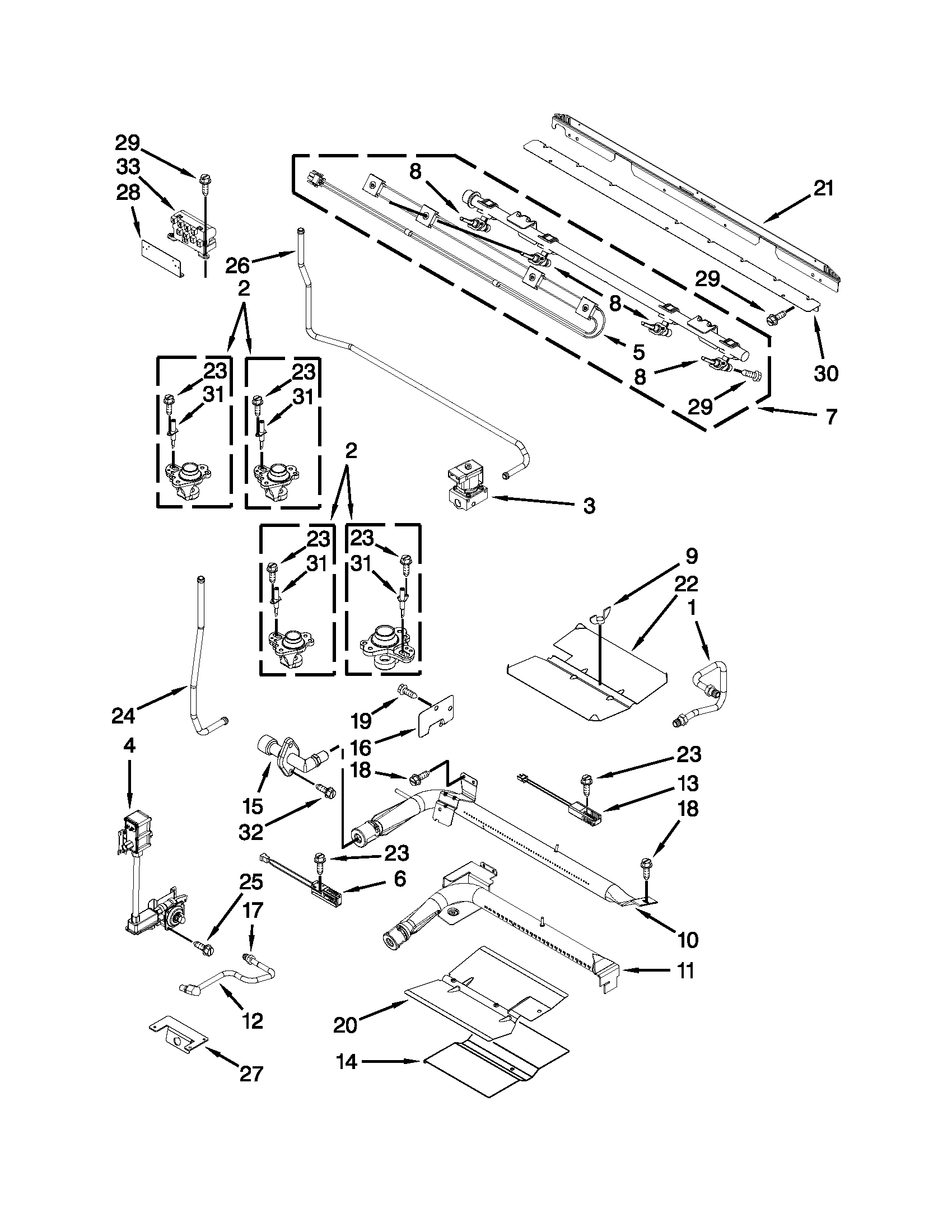 MANIFOLD PARTS