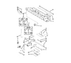 Whirlpool GGG388LXS03 manifold parts diagram