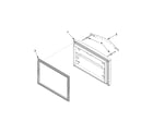 Whirlpool WRF532SMBW00 freezer door parts diagram