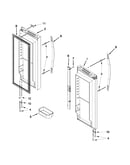Refrigerator door parts