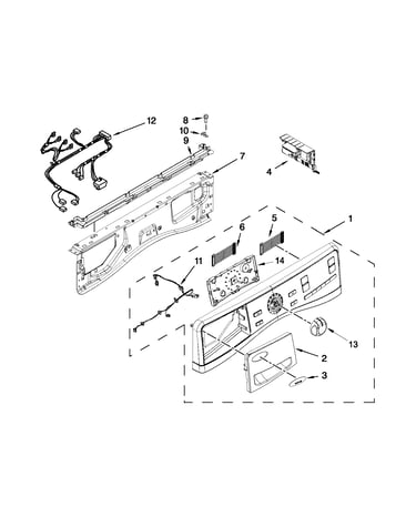 Control panel parts