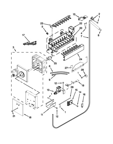 Ice maker parts