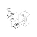 Whirlpool GX2FHDXVQ05 refrigerator liner parts diagram