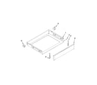 Whirlpool WFG710H0AE1 drawer and broiler parts diagram