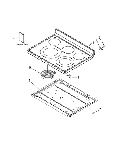 Cooktop parts