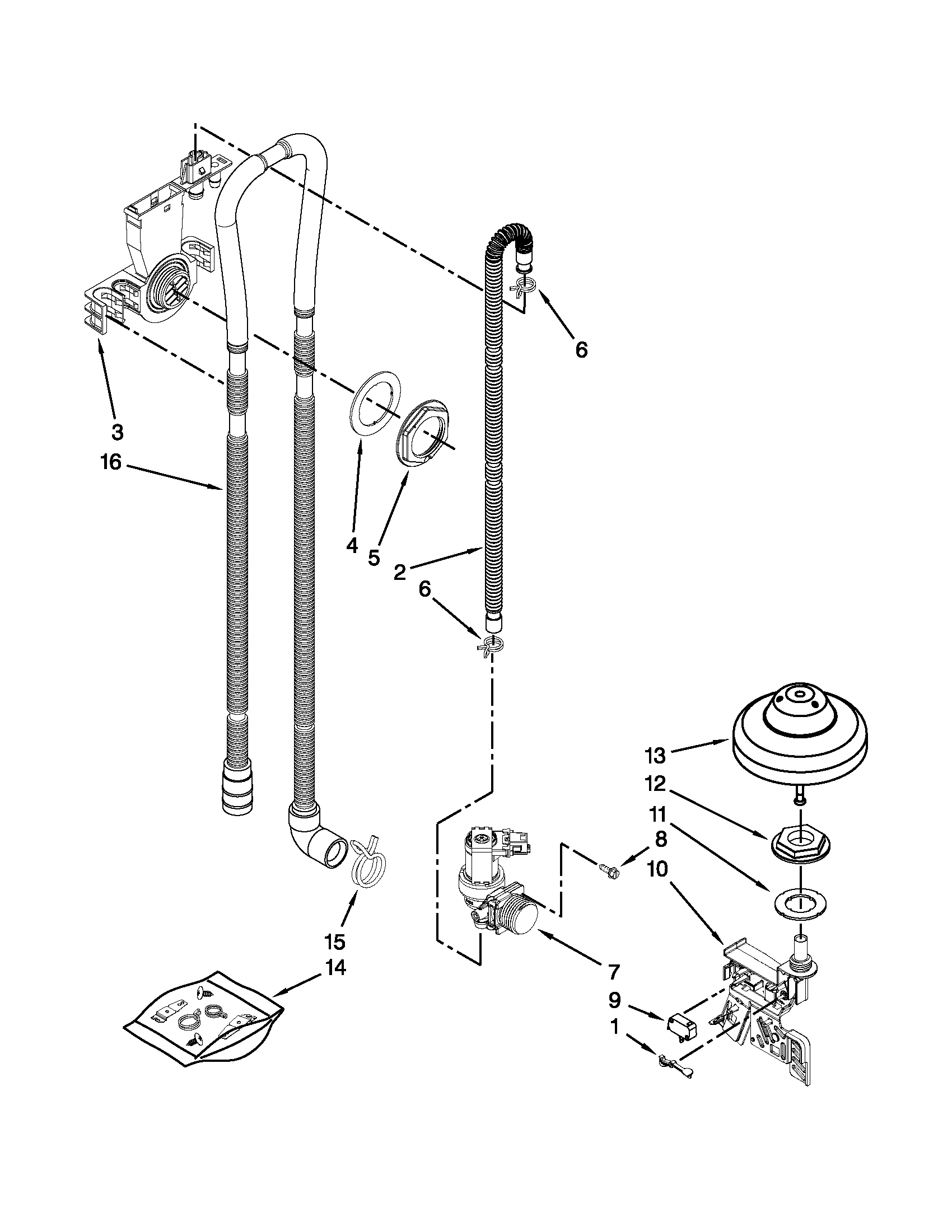 FILL, DRAIN AND OVERFILL PARTS