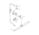 KitchenAid KDTE554CSS1 upper wash and rinse parts diagram