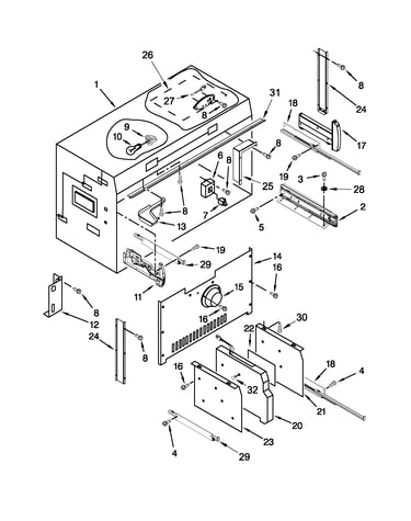 Freezer liner parts