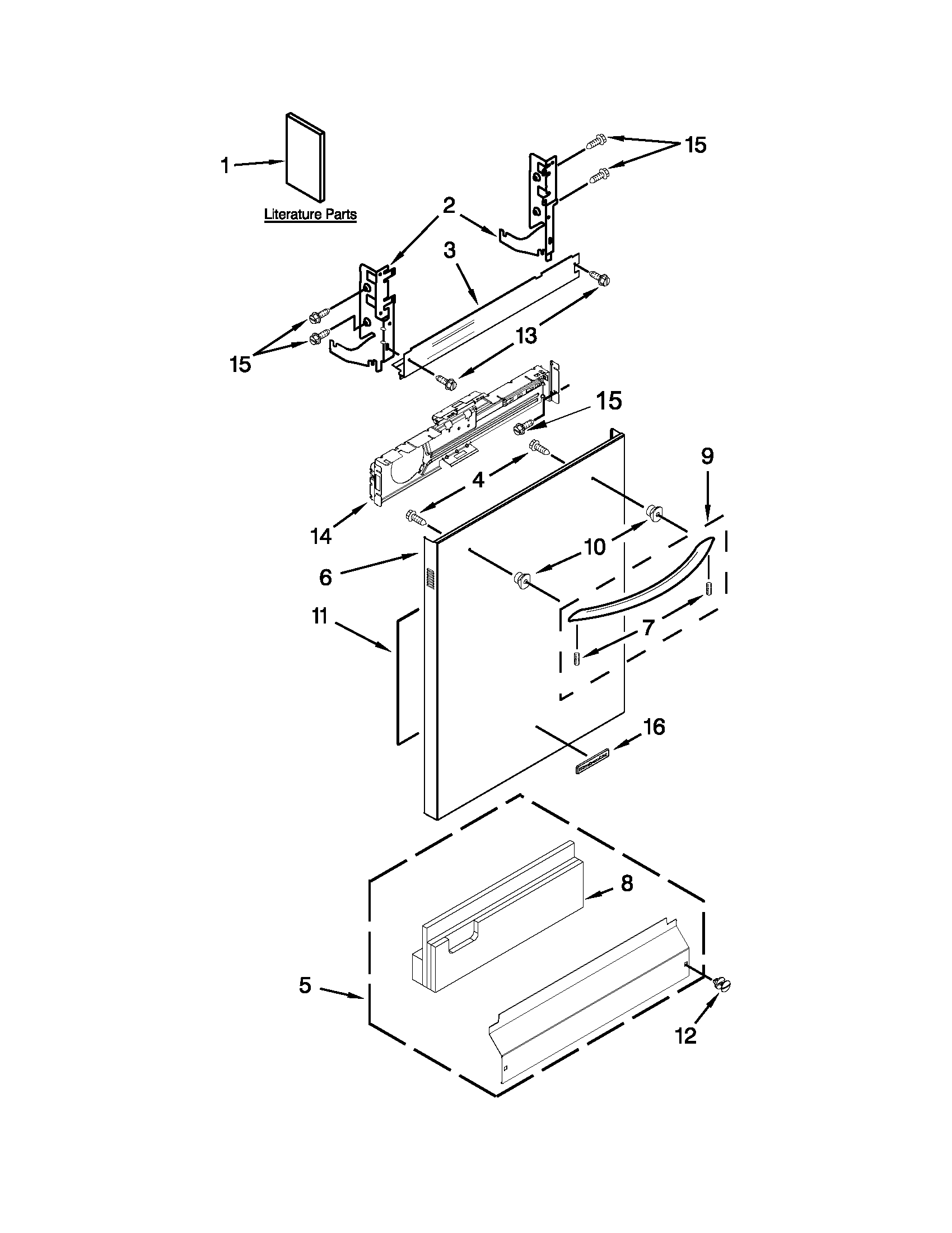 Door panel parts