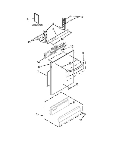 Door panel parts