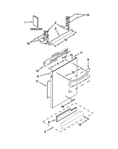 Door panel parts