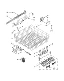 Upper rack and track parts