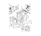 Maytag YMED9000YR1 cabinet parts diagram