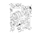 Maytag MGD6000XR2 bulkhead parts diagram