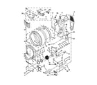 Maytag MED9000YW2 bulkhead parts diagram