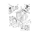 Maytag YMED9000YG2 cabinet parts diagram