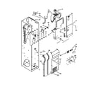 Jenn-Air JS48PPDUDB14 freezer liner and air flow parts diagram