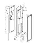 Freezer door parts