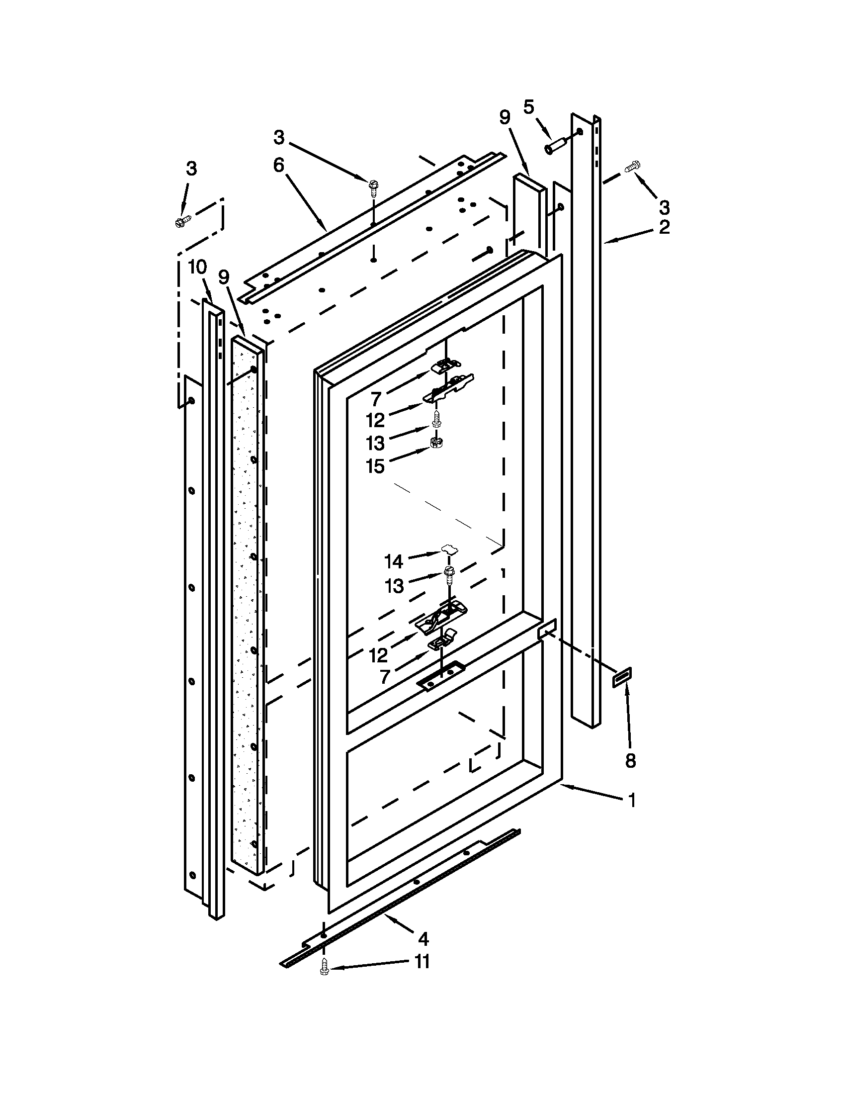 Cabinet trim parts