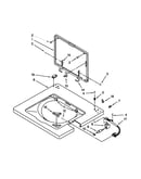 Washer top and lid parts