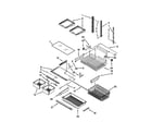 Maytag 5GBR22PRAA00 shelf parts diagram