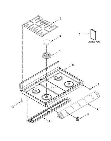 Cooktop parts