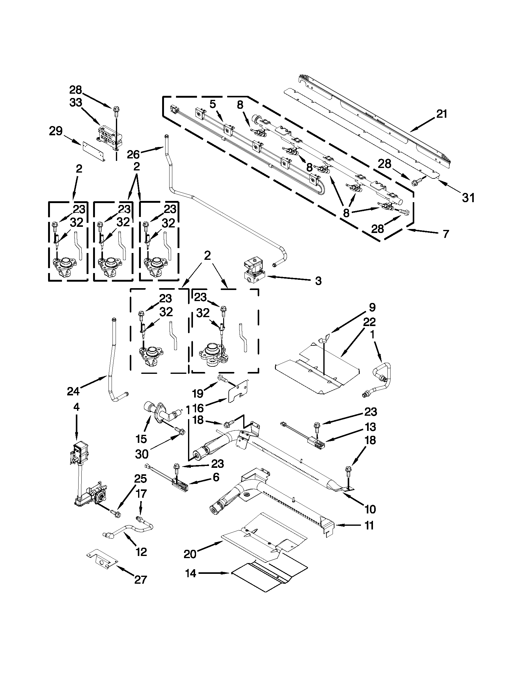 MANIFOLD PARTS