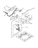 Controls and water inlet parts