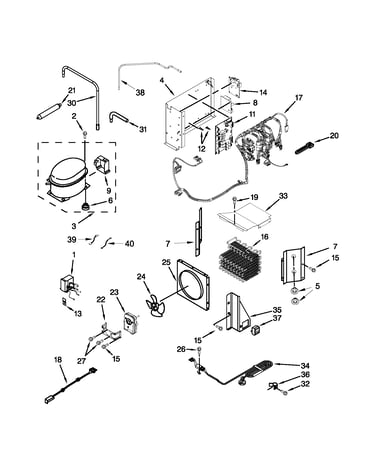 Upper unit parts