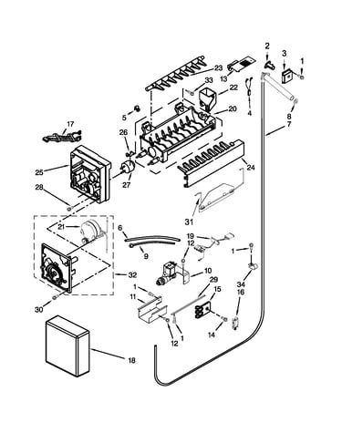 Icemaker parts