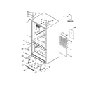 Whirlpool WRF532SNBW00 cabinet parts diagram