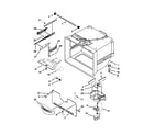 Whirlpool WRF532SNBM00 freezer liner parts diagram