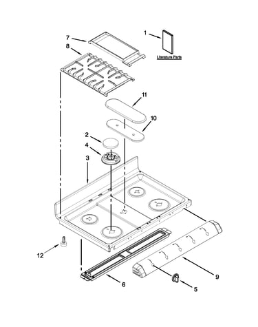 Cooktop parts