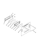 Upper door parts