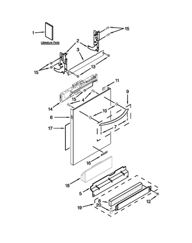 Door and panel parts