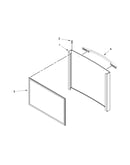 Freezer door parts