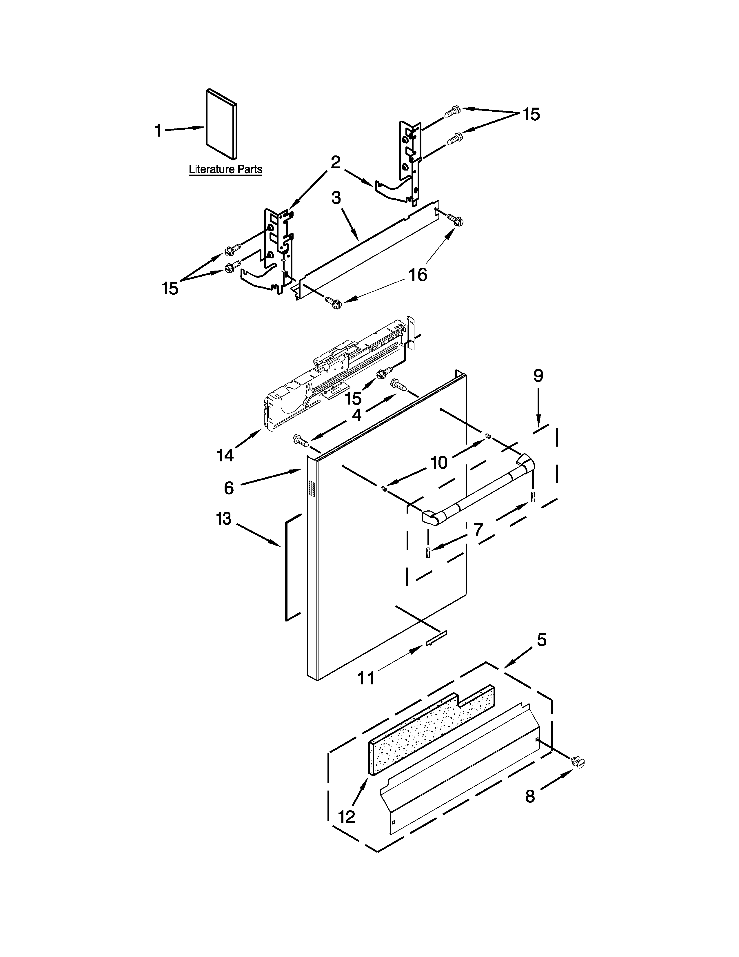 Door panel parts