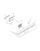 Control panel and latch parts