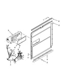 Inner door parts